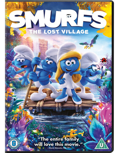 Smurfs the lost village dvd - smurfs,