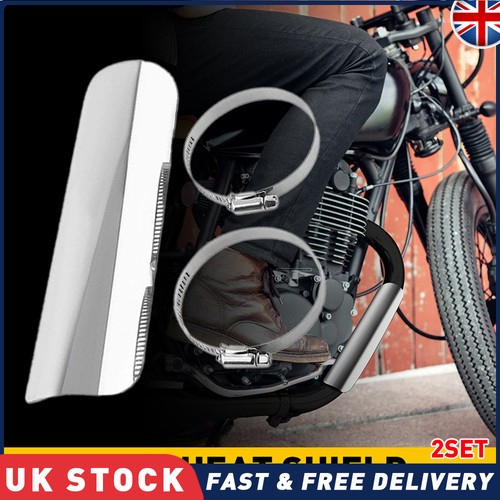 2set exhaust muffler - pipe, heat