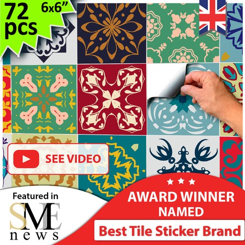 Tile stickers kitchen - tile,