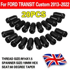 20X Alloy Wheel Nuts For Ford