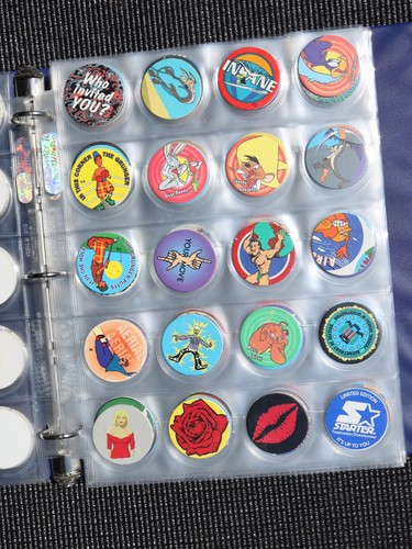 Lot pogs variety including - 20,
