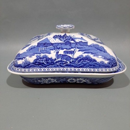 Antique wedgwood fallow deer - ",