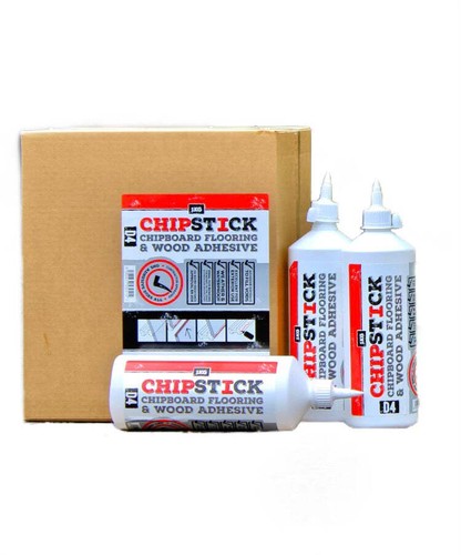 Chipstick glue foaming - glue,
