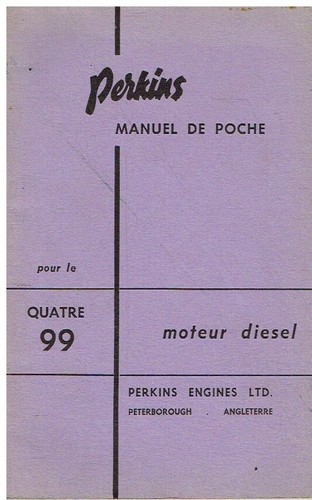 Perkins four 99 - 4.99, diesel