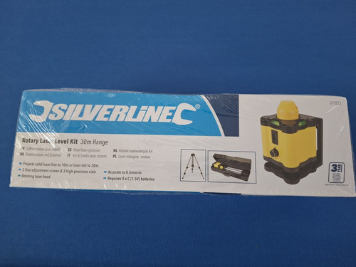 Silverline rotary laser level - silverline,