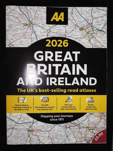 Road atlas britain 2026 - britain,
