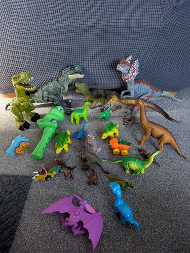 Dinosaur toy lot bundle - dinosaur, kids
