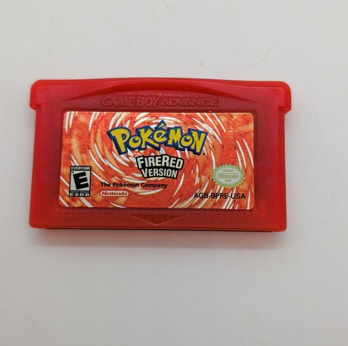 Pokemon fire red gba - red, authentic