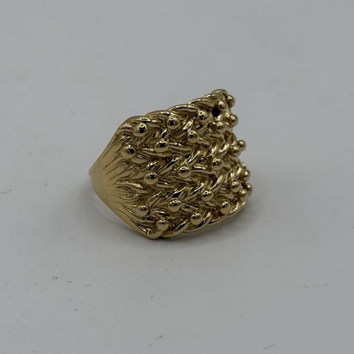 Gold silver mens keeper - silver,