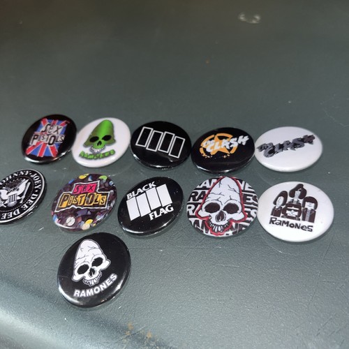 Mixed punk badges - punk,