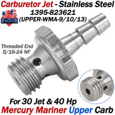 Carburetor Jet # 1395-823621 For 30 Jet and 40 HP Mercury Mariner Outboard Motor
