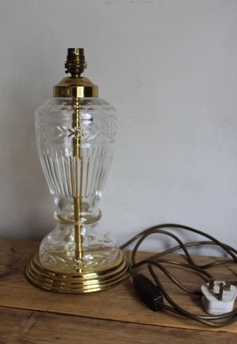 Stuart crystal table lamp - stuart,