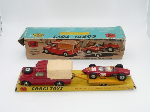 Corgi gift set land rover - corgi,