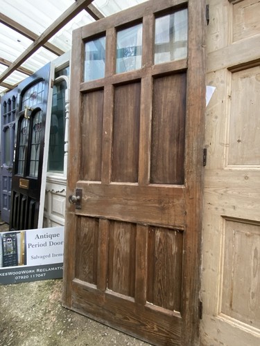 Antique farmhouse panel door - antique,