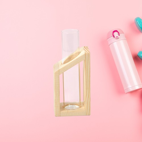 Test tube flower - test, on