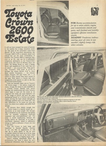 Toyota crown 2600 - crown,