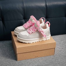 2025 UGG Lowmel Suede Sheepskin Trainers Woman Christmas Gifts