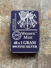 48 x 1g .999 Silver Bars