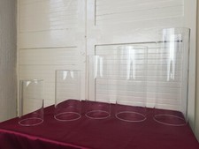 Glass Open Ended Hollow Candle