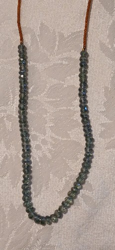 Labradorite stone 1mm amber - stone,