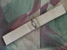 ORIGINAL british army 37 1937 pattern WEBBING BELT denison BATTLE DRESS wear