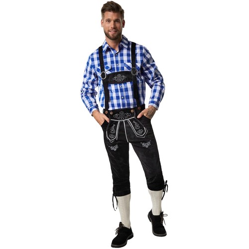 Men leather pants - men´s,