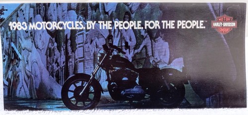 Harley 1983 new - models, sales