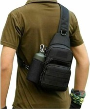 Men Small Chest Bag Pack Travel Sport Shoulder Sling Backpack Cross Body Outdoor