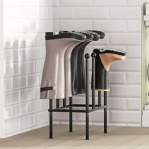 Metal wellington boot rack - metal, 4