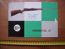 KRICO Rifle 22 Gauge Long Rifle Flyer Technical Manual Manual Manual Brochure