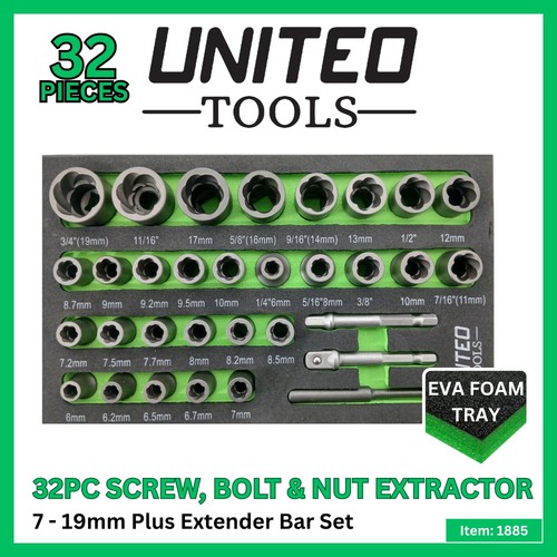 United tools 32pc screw - united, bolt