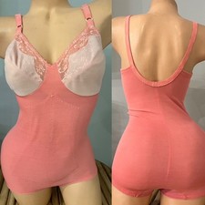 VINTAGE GIRDLE ALL IN ONE BODYSUIT SHAPER WIRE FREE by SUBTRACT 36B