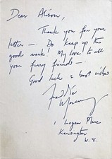 FREDDIE MERCURY Signed Note -