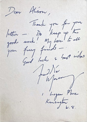 Freddie mercury signed note - signed,