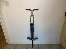 Vintage Flybar SBI Enterprises Master Pogo Stick Foam Blue White Outdoors Fun