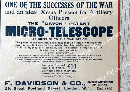 Davon micro telescope - davon, micro-telescope