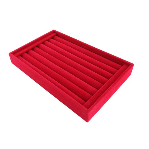 Velvet jewellery tray display - jewellery,