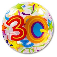 22" Clear Bubble Balloon Birthday Party Decorations Qualatex UN-INFLATED