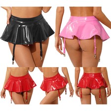 UK Sexy Womens Pleated Skirt