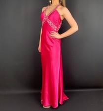 Mori Lee Pink Sequined Prom Dress