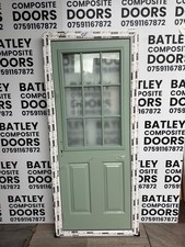 NEW EXTERNAL CHARTWELL GREEN SOLID CORE COMPOSITE DOOR 870x2032mm *1928