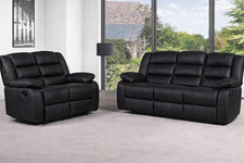 Roma Leather Recliner Sofa
