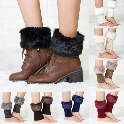 Women winter knitted boot - winter,