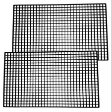2 X SQUARE CUT FILTER GRIDS EGG CRATE FISH CORAL AQUARIUM MARINE TANK KOI POND