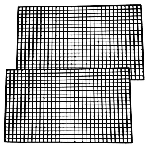Square cut filter grids - x,