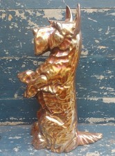 Scottie Dog, Cast Iron, Enamel