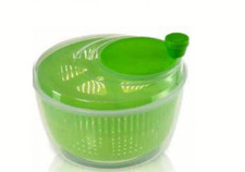 Large Salad Spinner Vegetable Veg Leaf Herb Dryer Drainer Colander Plastic bowl