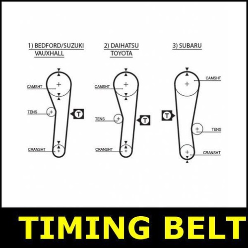 Timing belt cam - belt, suzuki