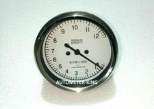 Veglia Borletti Tachometer WHITE FACE DUCATI 12000 rpm 4:1 Replica