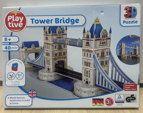 Tower bridge london jigsaw - bridge, 3d